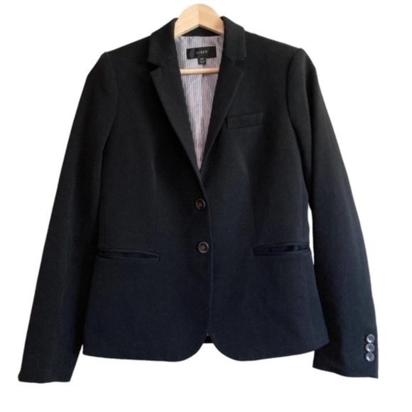 J. Crew Original Schoolboy Blazer in Black Size Large - Picture 3 of 5